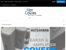 Tablet Screenshot of hotcovers.co.uk
